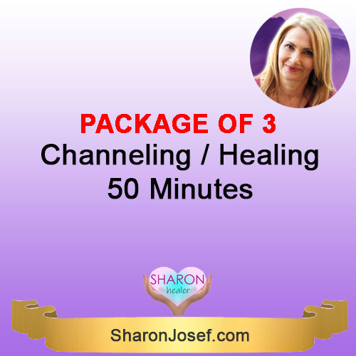 Package of 3: Channeling / Healing - 50 Minutes Each Phone Session